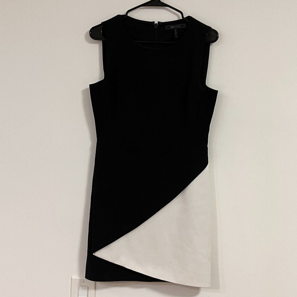 Black & White BCGBMaxAzira Dress (Size 8)